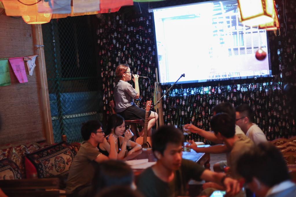Dengba Hostel Chengdu Branch ภายนอก รูปภาพ